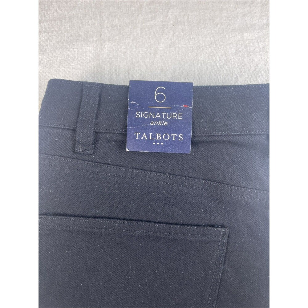 Talbots Signature Ankle Size 6 Black NWT - Picture 2 of 9